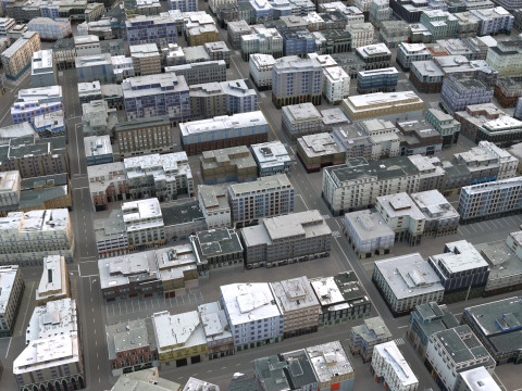 City 106 3D Model