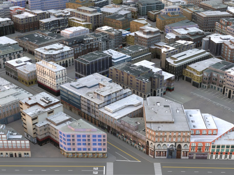 City 106 3D 模型