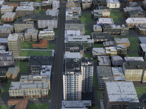 City 107 Modelo 3D