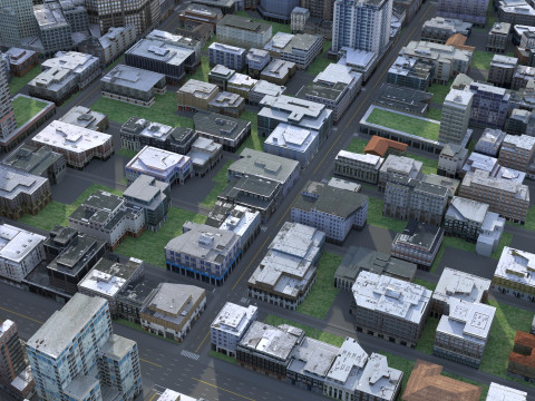 City 107 Modelo 3D