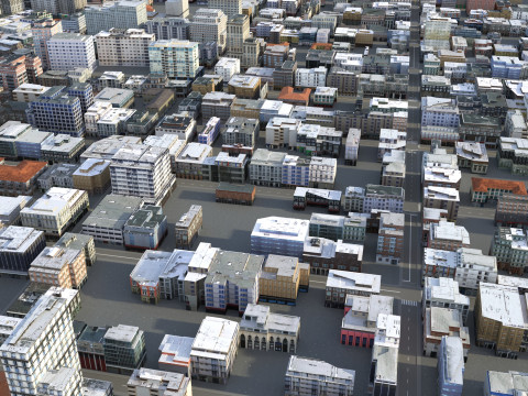 City 108 3D Model