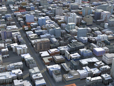 City 108 3D Model