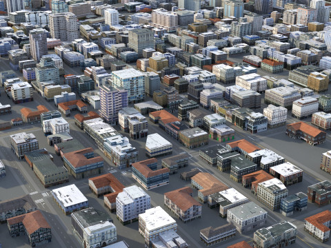 City 108 3D Модель