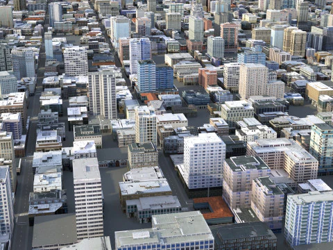 City 108 3D Model