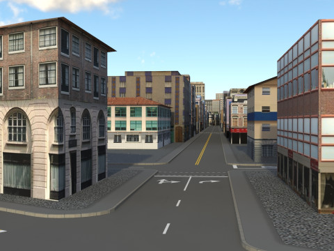 City 108 3D Модель