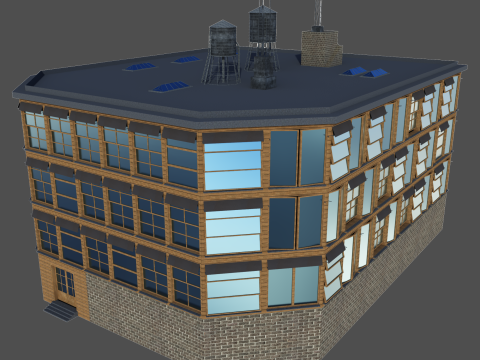 Building 01 Modelo 3D