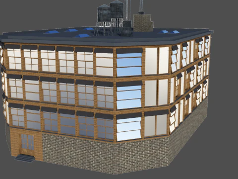 Building 01 3D Model
