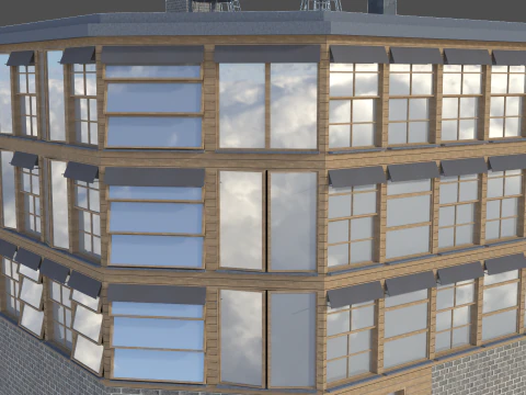 Building 01 3D Model