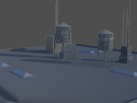 Building 01 3D Model