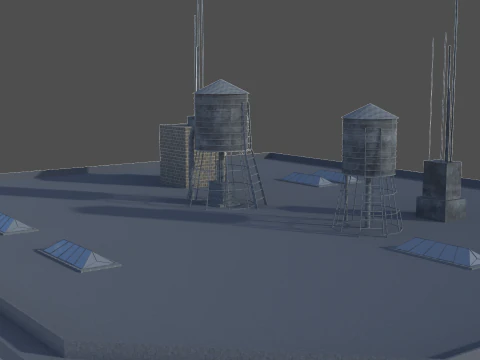 Building 01 3D Model