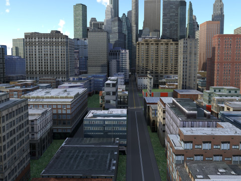 City 109 3D Model