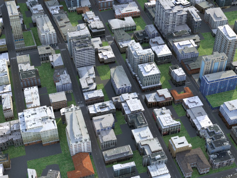 City 109 3D Model