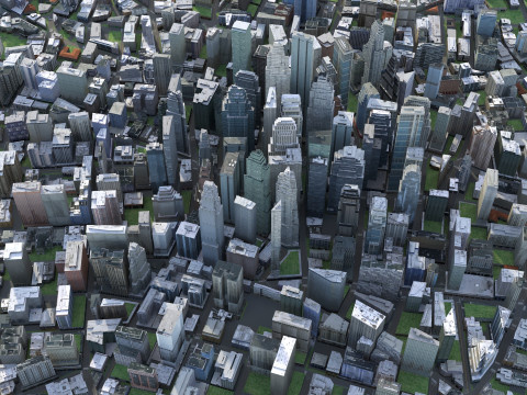 City 109 3D Model