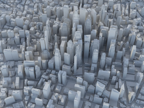 City 109 3D Model