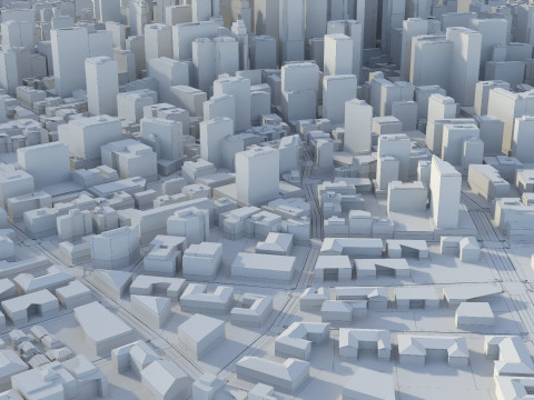 City 109 3D Model