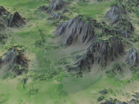 Landscape 125 3D Model