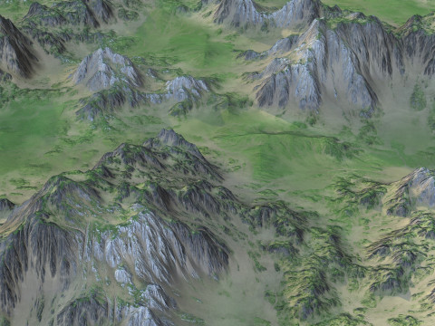 Landscape 125 3D Model