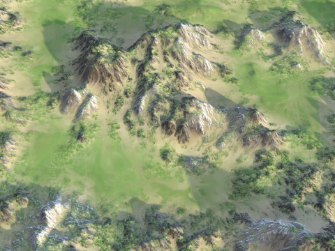Landscape 125 3D Model