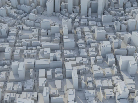 City 110 3D Model