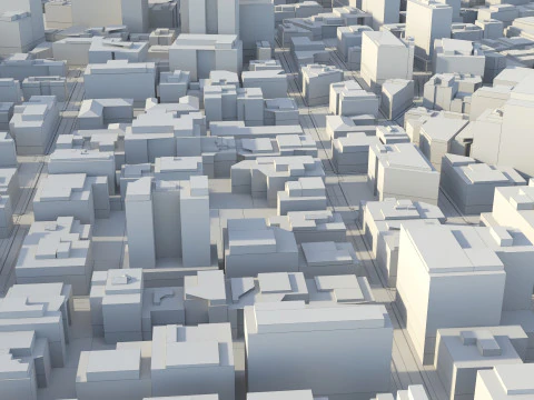 City 110 3D Model