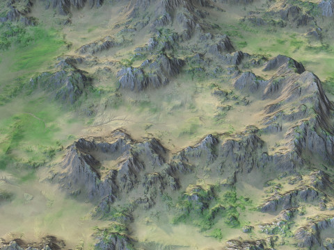 Landscape 126 3D Модель
