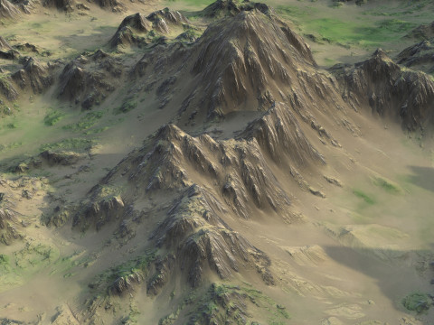 Landscape 126 3D Модель