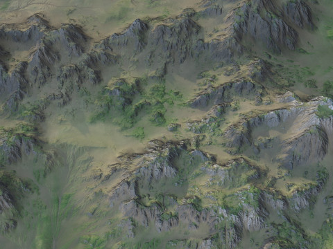 Landscape 126 3D Модель