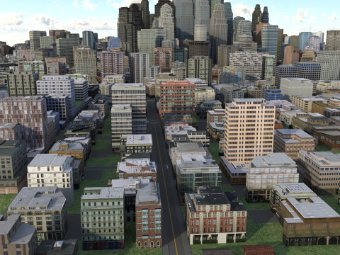 City 111 3D Модель