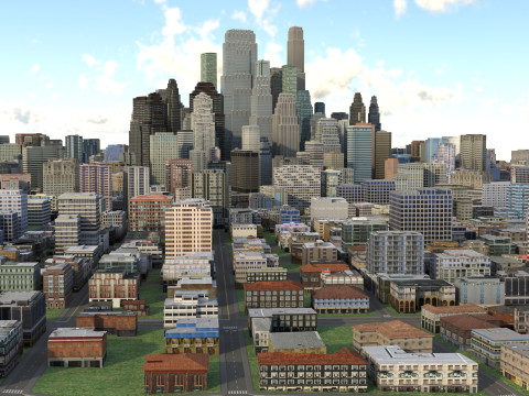 City 111 Modèle 3D