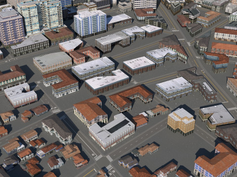 City 112 3D Модель