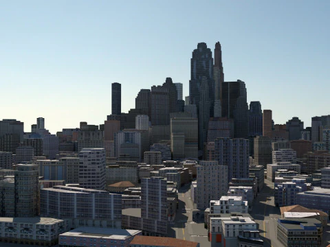 City 112 3D Model