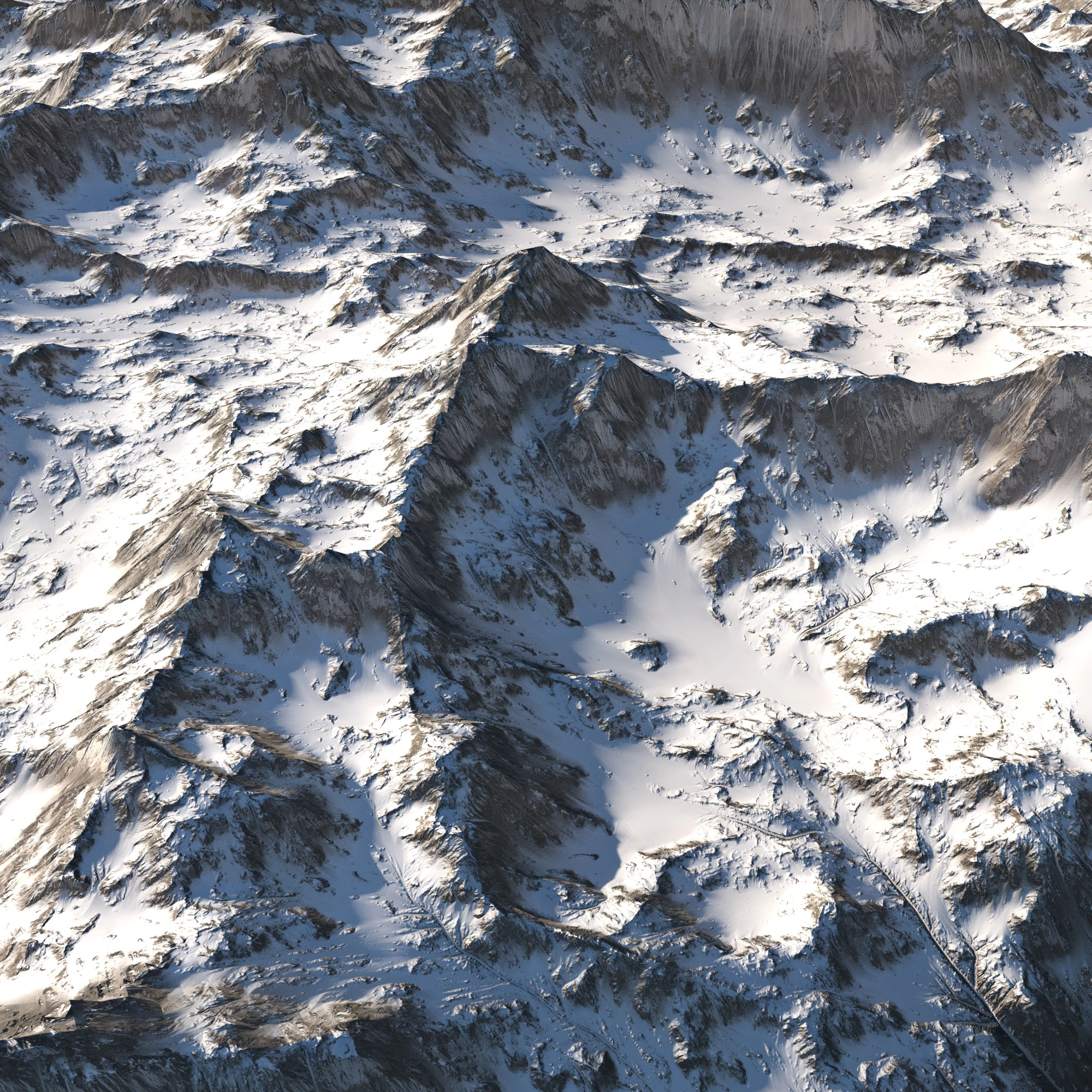 Landscape 127 3D Model .c4d .max .obj .3ds .fbx .stl .blend 