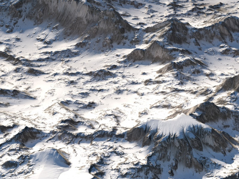 Landscape 127 3D Модель