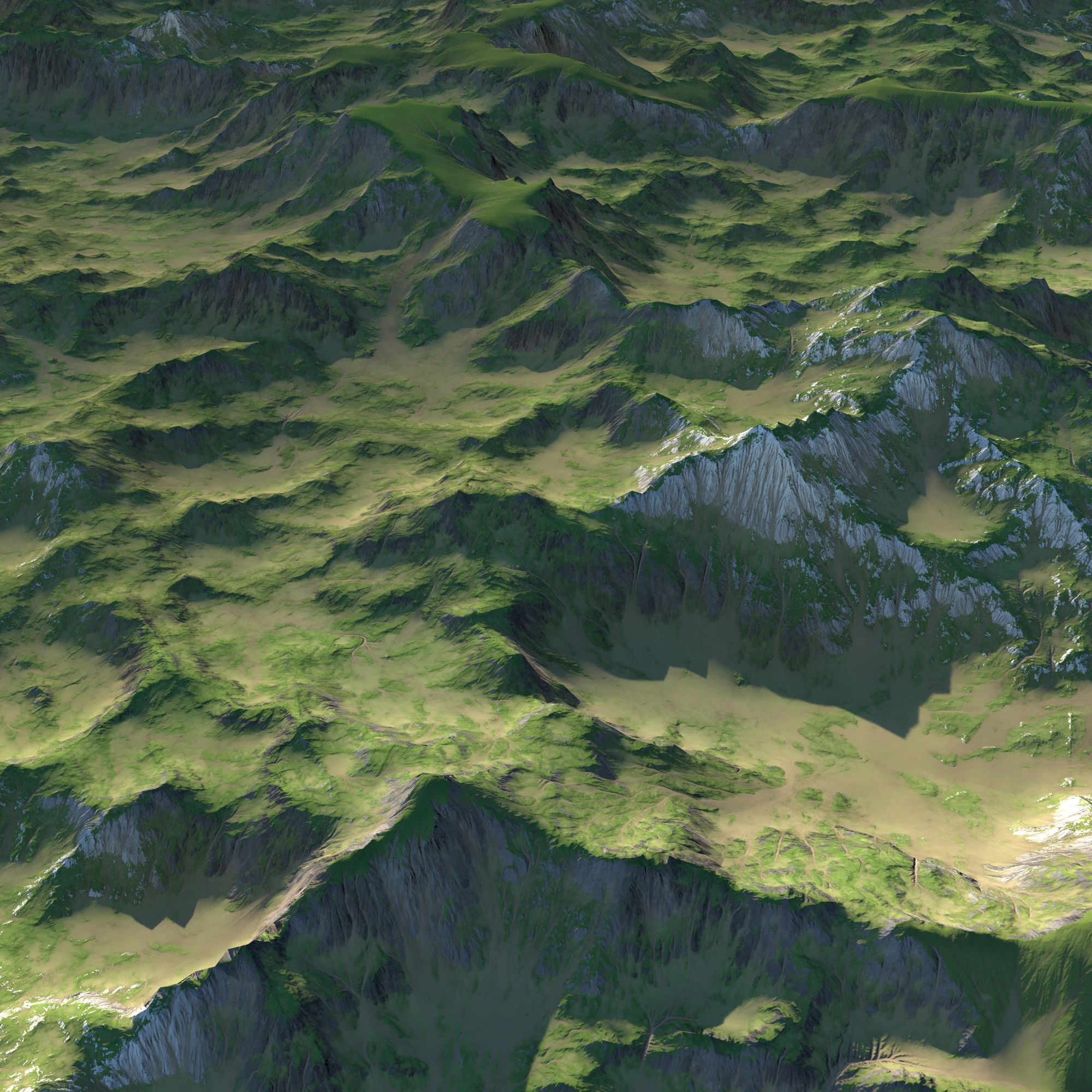 Paesaggio 128 Modello 3D .c4d .max .obj .3ds .fbx .stl .blend 