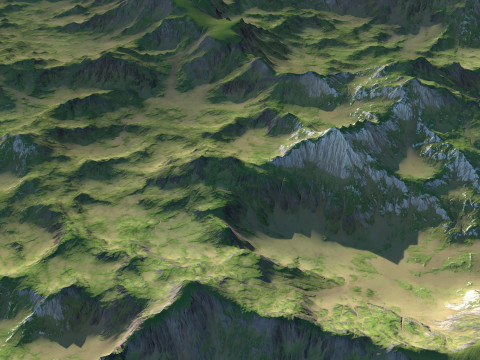 Landscape 128 3D Model