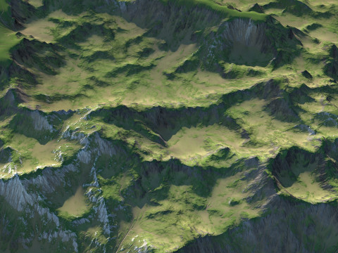 Landscape 128 3D Модель