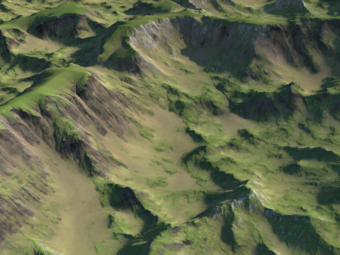 Landscape 128 3D Модель
