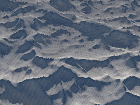 Landscape 128 3D Модель
