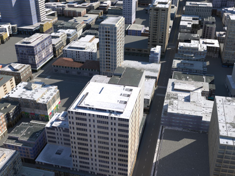 City 113 3D Model