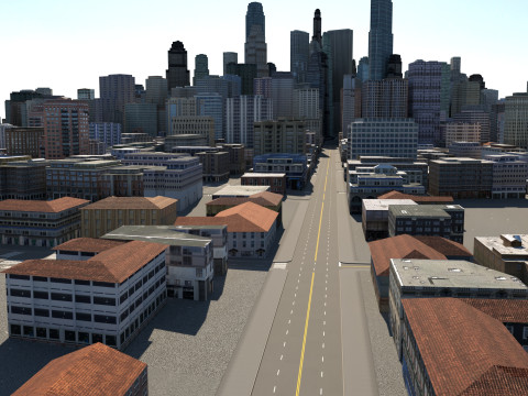 City 114 3D Model