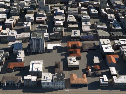 City 114 3Dモデル