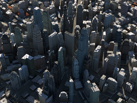 City 114 3Dモデル