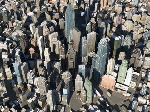 City 114 3Dモデル