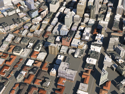 City 114 3Dモデル