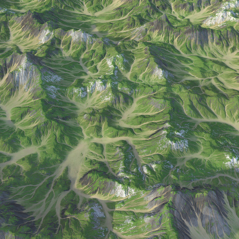 Landscape 130 3D Model .c4d .max .obj .3ds .fbx .stl .blend