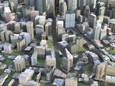 Город 116 3D Модель