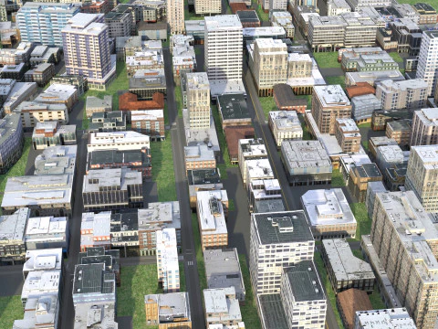 Город 116 3D Модель