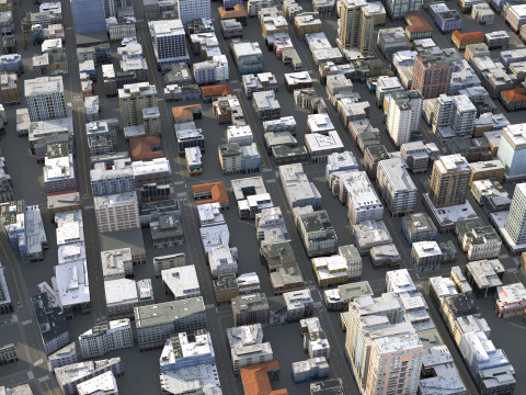 City 117 3D 模型