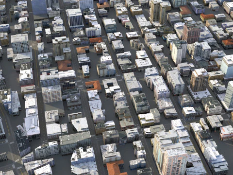 City 117 3D Model