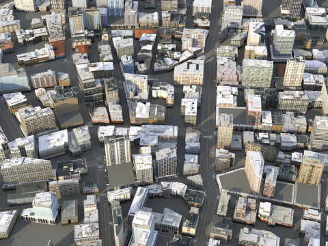 City 117 3D 模型